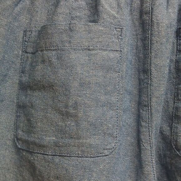 GAP LINEN PULL ONWomen's Blue Shorts. Size S NWT - Picture 5 of 11